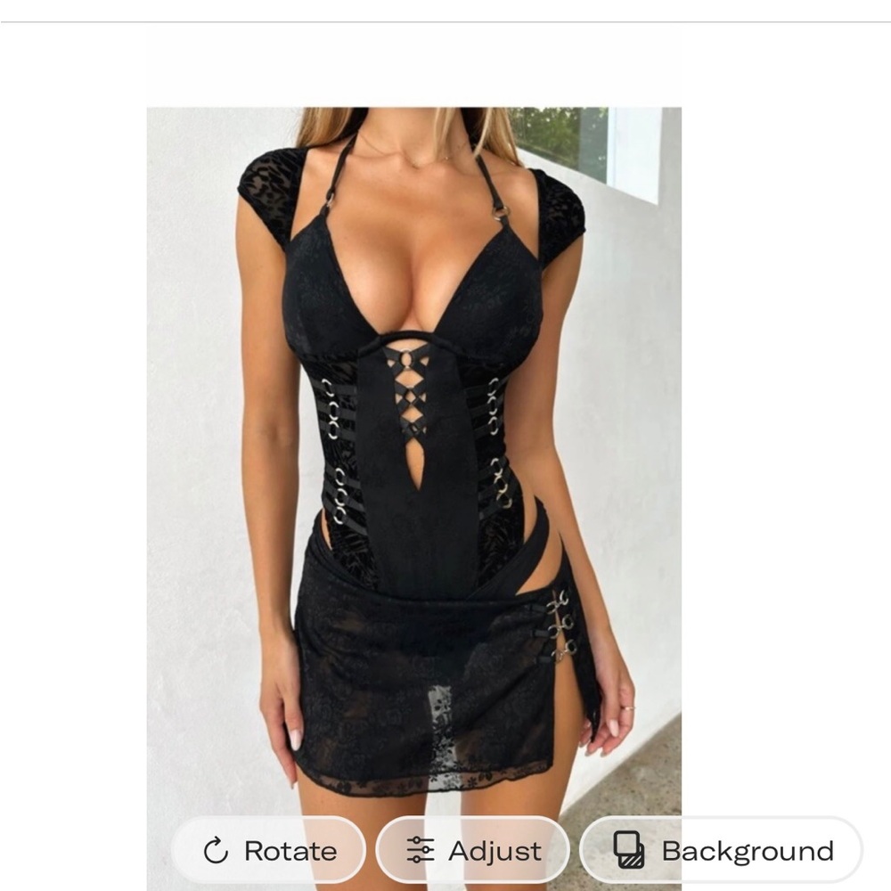Outcast Je Suis mini dress
